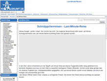 Tablet Screenshot of last-minute-reise.kfz-auskunft.de