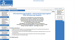 Desktop Screenshot of kfz-versicherungsvergleich.kfz-auskunft.de